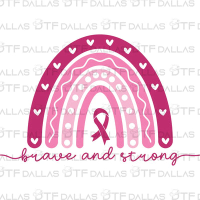 Breast Cancer Awareness Designs Digital PNG - DTF Dallas 