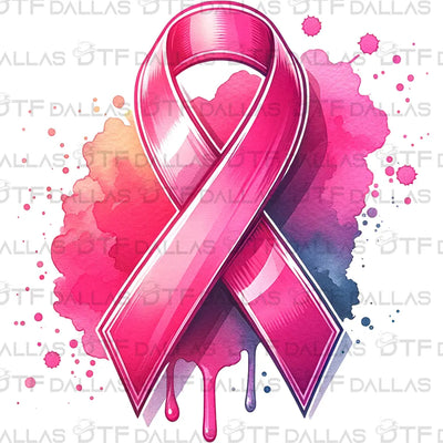 Breast Cancer Awareness Designs Digital PNG - DTF Dallas 
