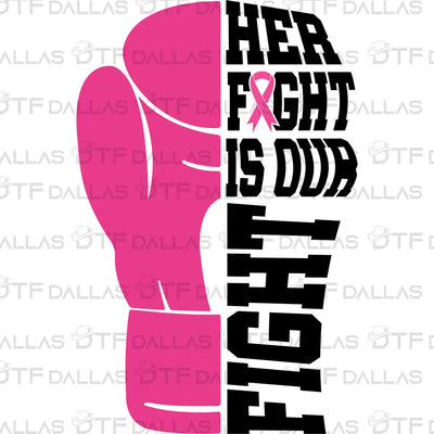 Breast Cancer Awareness Designs Digital PNG - DTF Dallas 
