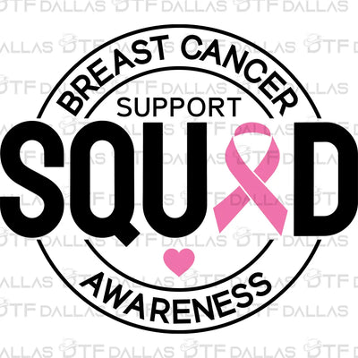 Breast Cancer Awareness Designs Digital PNG - DTF Dallas 