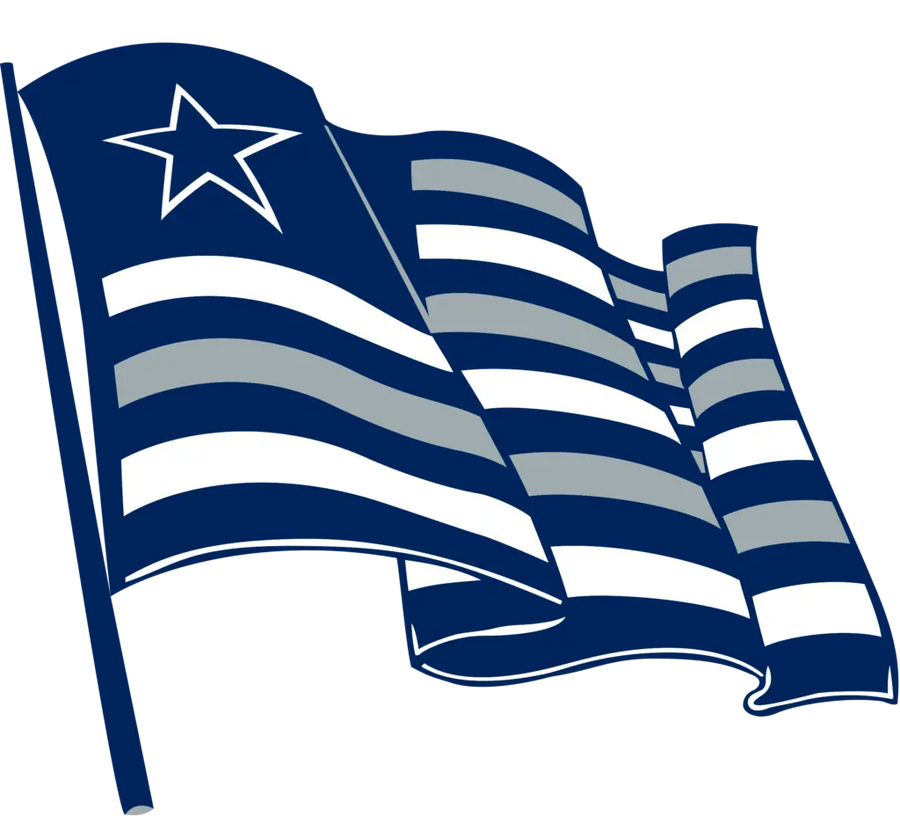 Dallas Football Flag Design - DTF Ready To Press