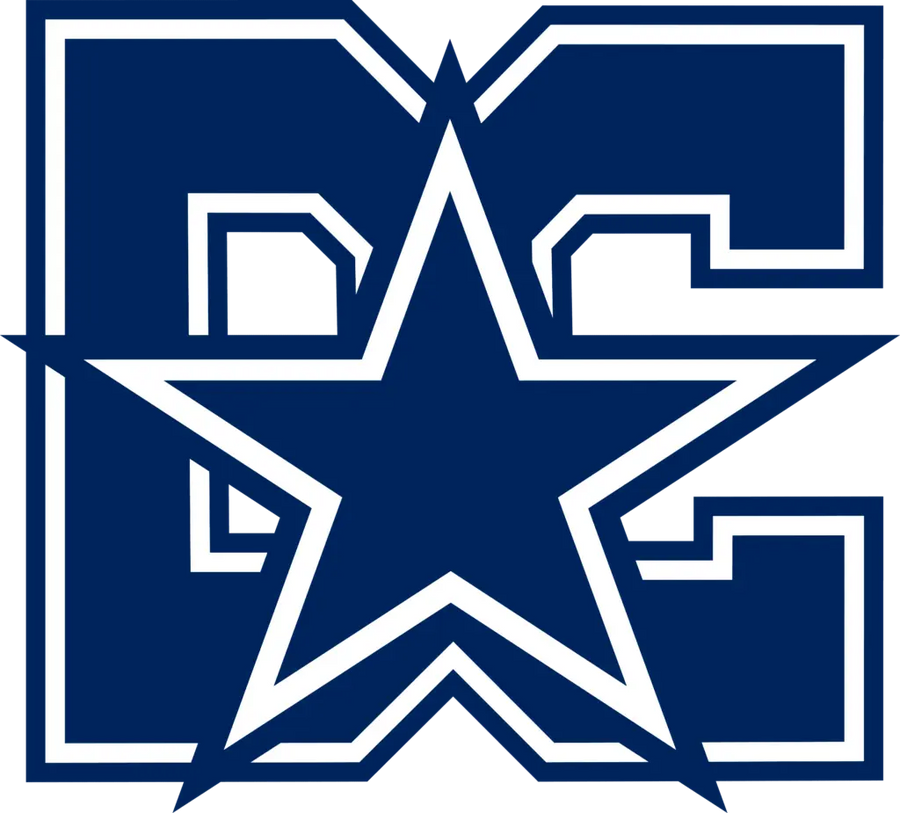 Dallas Football DC Star Design - DTF Ready To Press