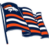 Denver Brancos Football Flag Design - DTF Ready To Press - DTF Dallas 