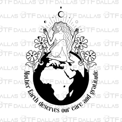 Earth Day Designs Digital PNG - DTF Dallas 