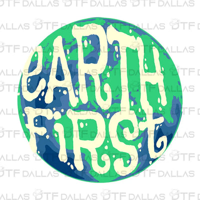 Earth Day Designs Digital PNG - DTF Dallas 