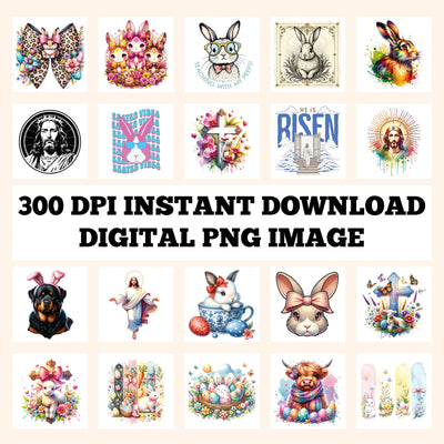 Easter Designs Digital PNG - DTF Dallas 
