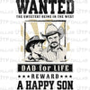 Father's Day Designs Digital PNG - DTF Dallas 