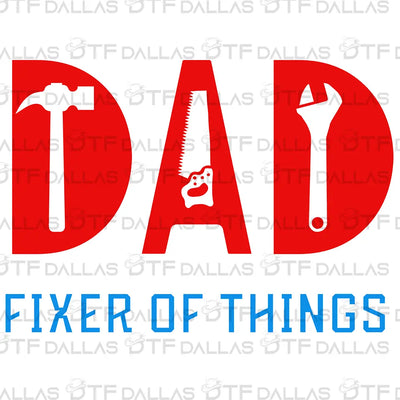 Father's Day Designs Digital PNG - DTF Dallas 