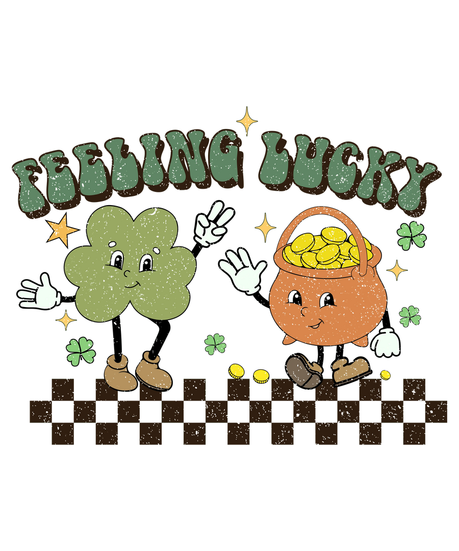 Feeling Lucky St. Patty's Day Design | DTF Dallas