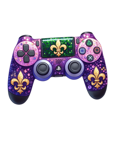 Game Day Mardi Gras Design - DTF Ready To Press - DTF Dallas 