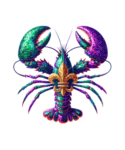 Mardi Gras Crap Design - DTF Ready To Press - DTF Dallas 