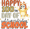 Bingo Happy 100th Day Of School Design - DTF Ready To Press