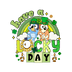 Patrick's Day Bluey Have A Lucky Day - DTF Ready To Press