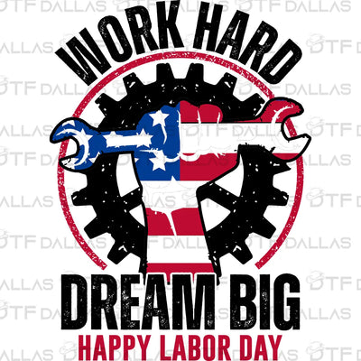 Labor Day Designs Digital PNG - DTF Dallas 