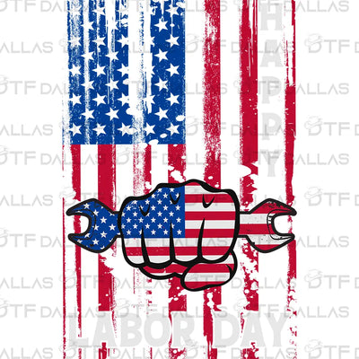 Labor Day Designs Digital PNG - DTF Dallas 