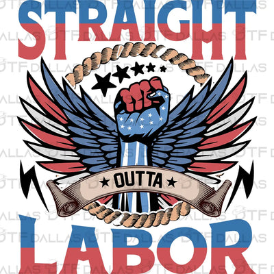 Labor Day Designs Digital PNG - DTF Dallas 