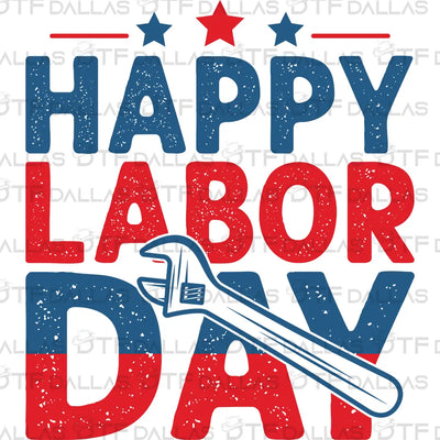 Labor Day Designs Digital PNG - DTF Dallas 
