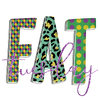 Fat Tuesday Mardi Gras Design (V1) | DTF Dallas