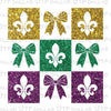 Mardi Gras Designs Digital PNG - DTF Dallas 