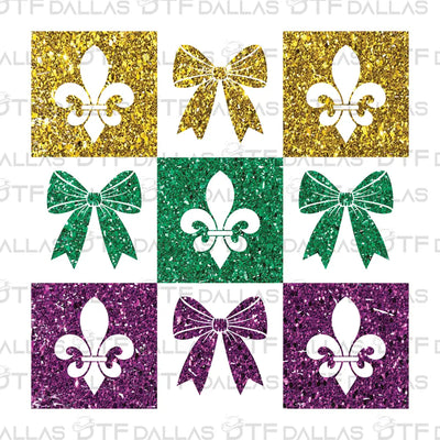 Mardi Gras Designs Digital PNG - DTF Dallas 