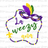 Mardi Gras Designs Digital PNG - DTF Dallas 
