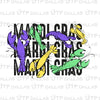 Mardi Gras Designs Digital PNG - DTF Dallas 