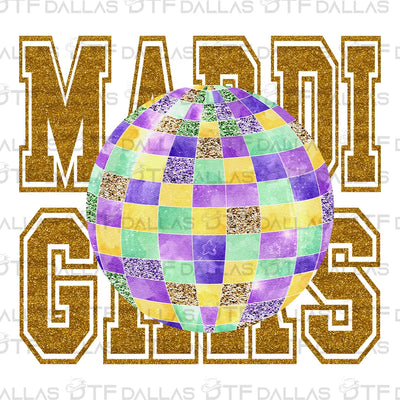 Mardi Gras Designs Digital PNG - DTF Dallas 