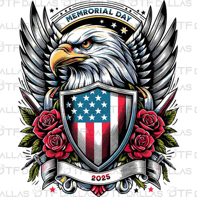 Memorial Day Designs Digital PNG - DTF Dallas 