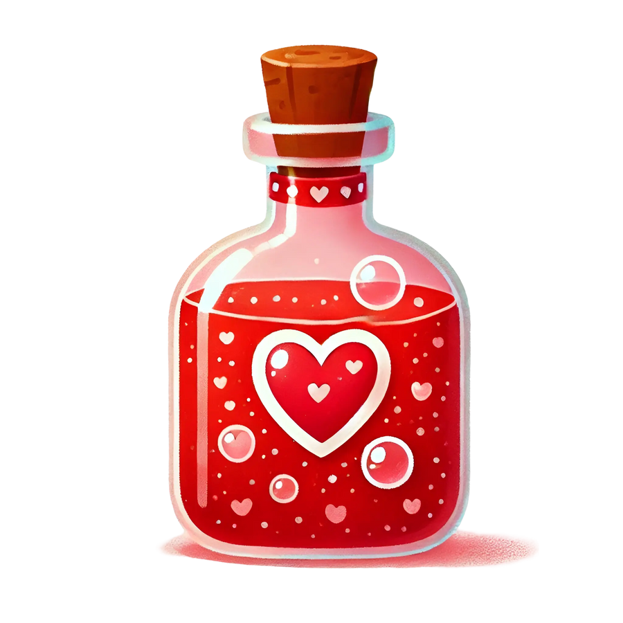 Valentine's Day Potion Design | DTF Dallas