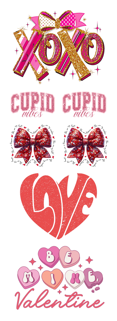 Sparkle & Love: Valentine’s Day DTF Gang Sheet 22"x60" Premade DTF Gang Sheet - DTF Dallas 