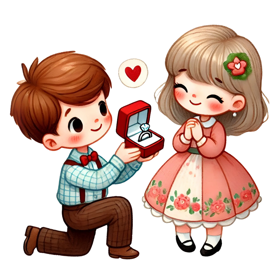 Valentine's Day Couple Design | DTF Dallas