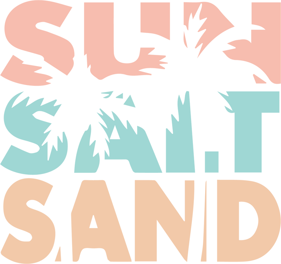 Sun Salt Sand DTF Design - Ready to Press V1 | DTF Dallas