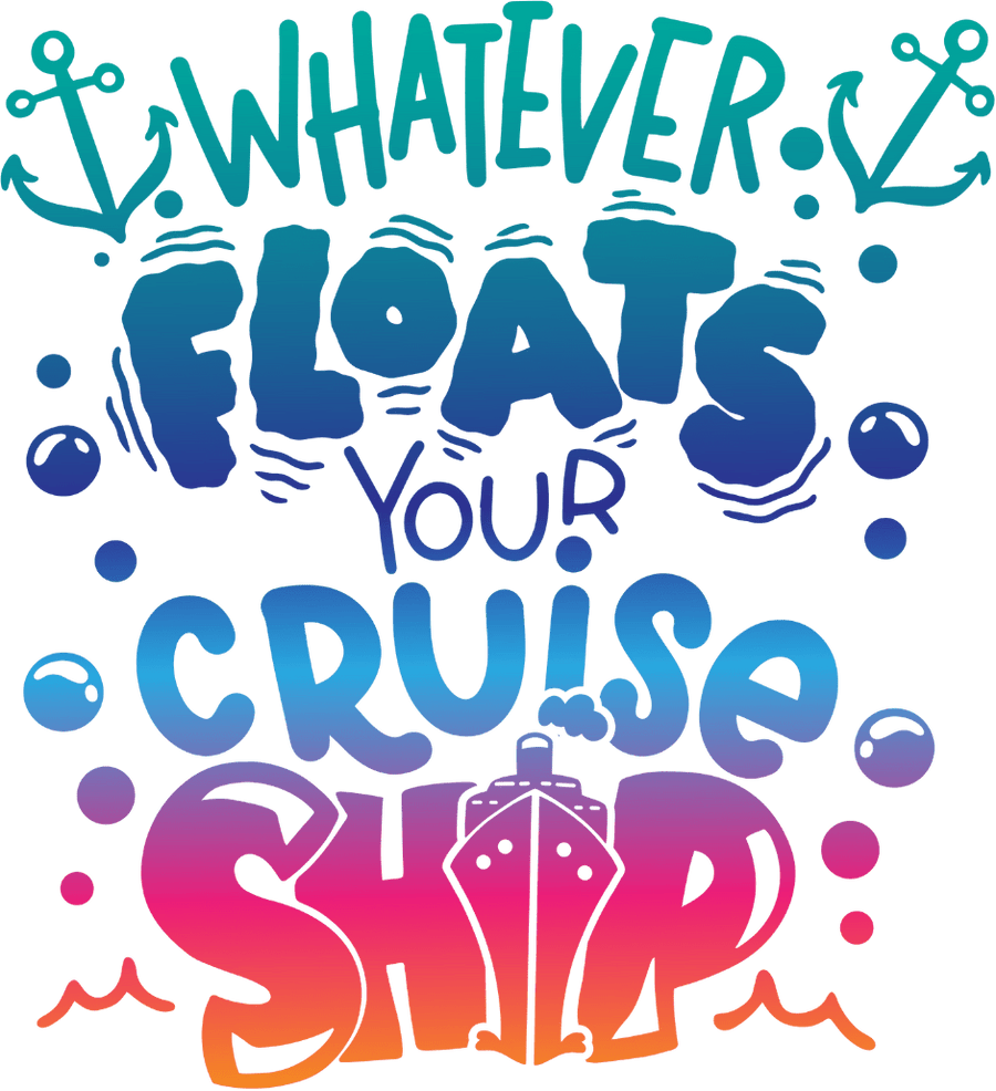 Cruise Ship  Design - DTF Ready To Press