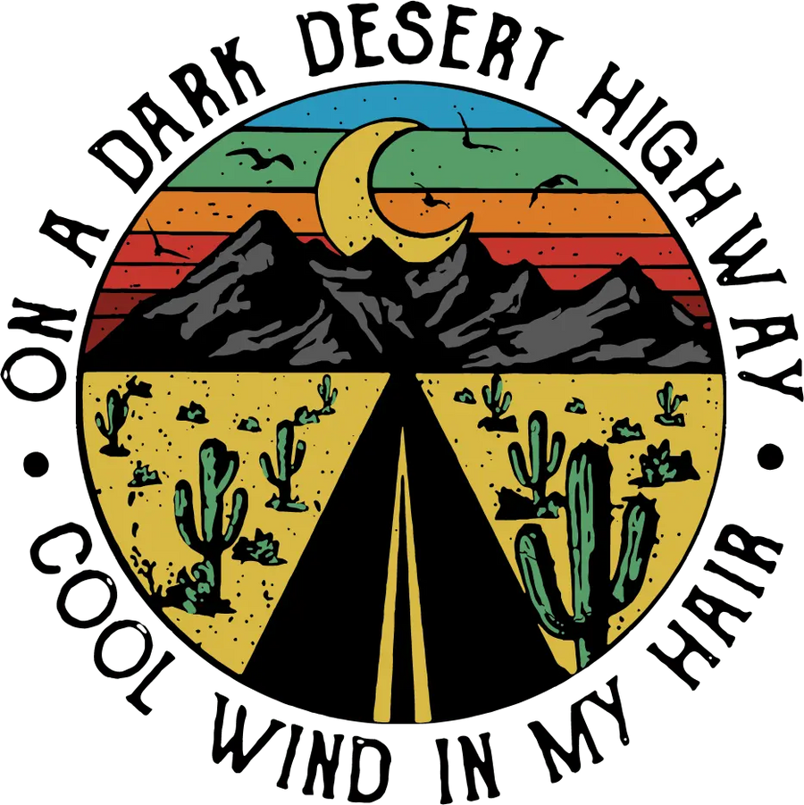 Summer Night Design - DTF Ready To Press