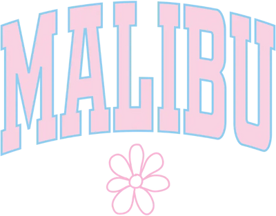 Malibu Design - DTF Ready To Press - DTF Dallas 