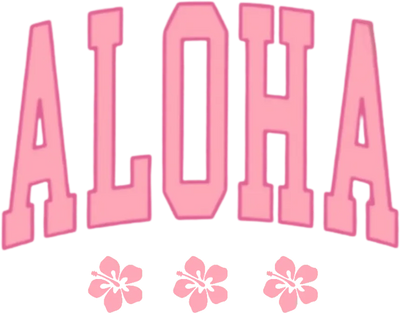 Aloha DTF Design - Ready to Press V1 | DTF Dallas - DTF Dallas 