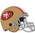 San Francisco 49ers Football Helmet Design - DTF Ready To Press - DTF Dallas 