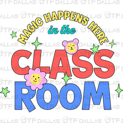 Back To School Designs Digital PNG - DTF Dallas 