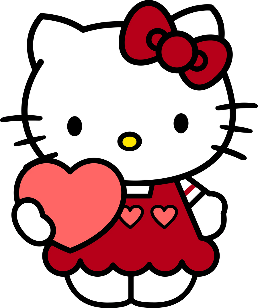 Copy of Hello Kitty Kiss Me Valentine's Day | DTF Dallas