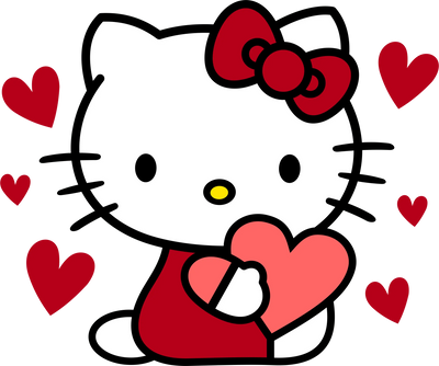 Hello Kitty Love Me Valentine's Day Design | DTF Dallas - DTF Dallas 