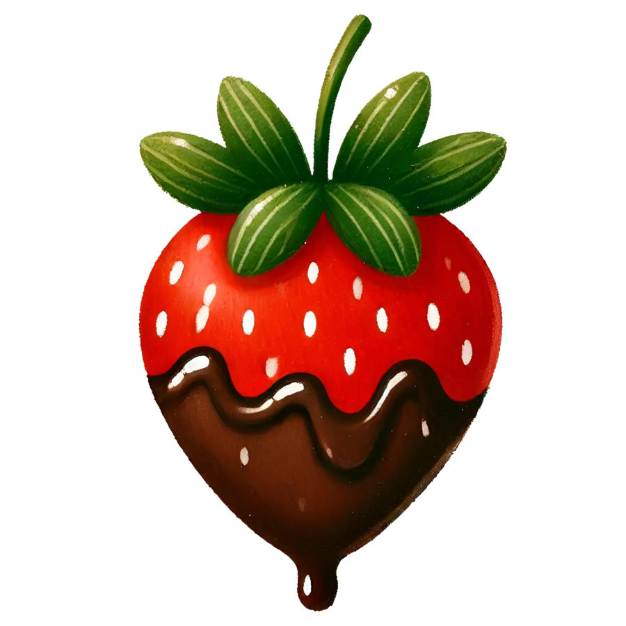 Strawberry Valentine's Day Design | DTF Dallas
