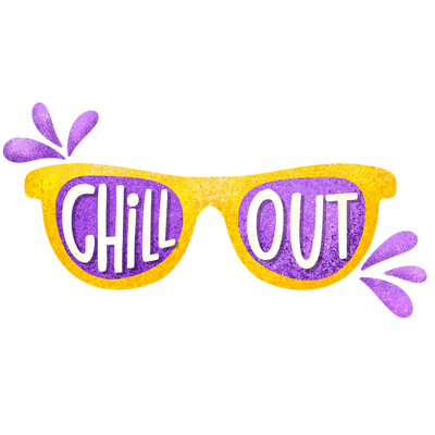 Chill Out Design - DTF Ready To Press - DTF Dallas 