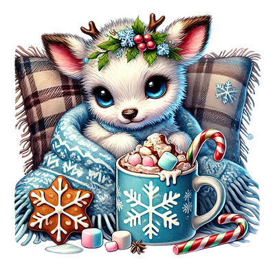 Winter Whimsy: DTF Gang Sheet Christmas 22"x60" Premade - DTF Dallas 