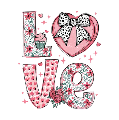 Fun & Festive: Valentine’s Day DTF Gang Sheet 22"x60" Premade DTF Gang Sheet - DTF Dallas 