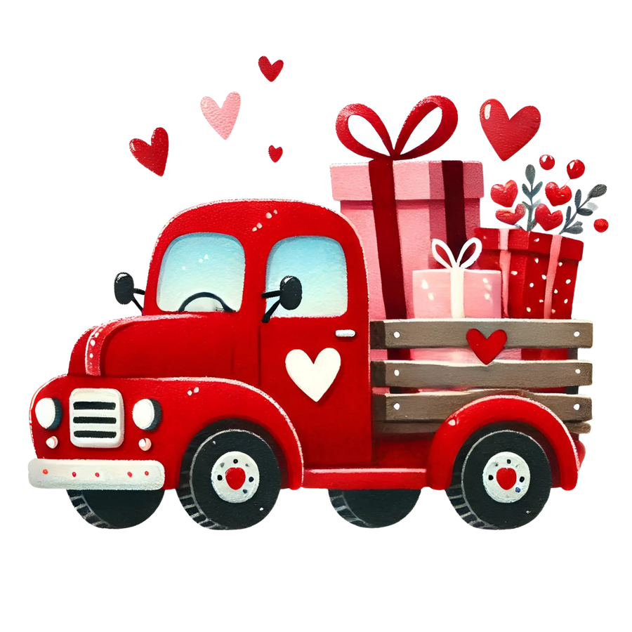 Valentine's Day Truck Design | DTF Dallas