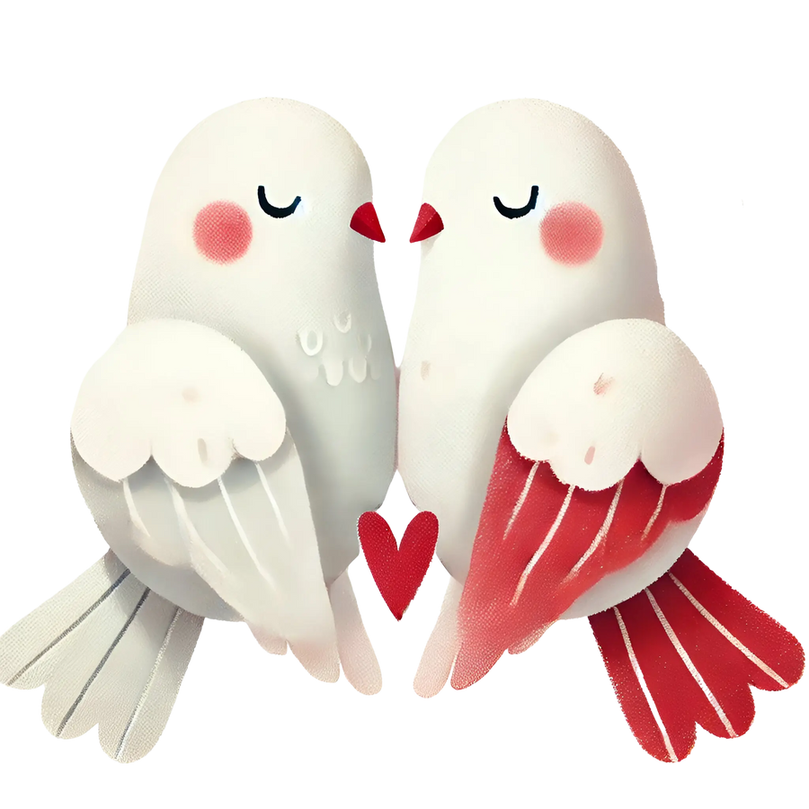 Valentine's Day Dove Lover Design | DTF Dallas
