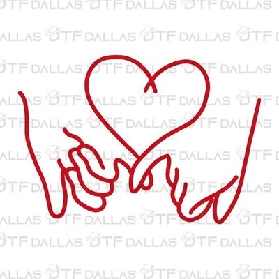 Valentine’s Day Designs Digital PNG - DTF Dallas 