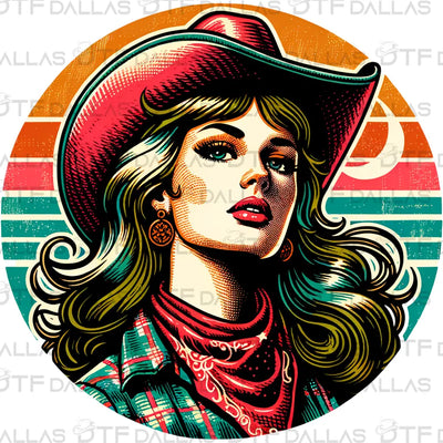 Western Designs Digital PNG - DTF Dallas 