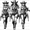 Western Designs Digital PNG - DTF Dallas 