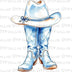 Western Designs Digital PNG - DTF Dallas 